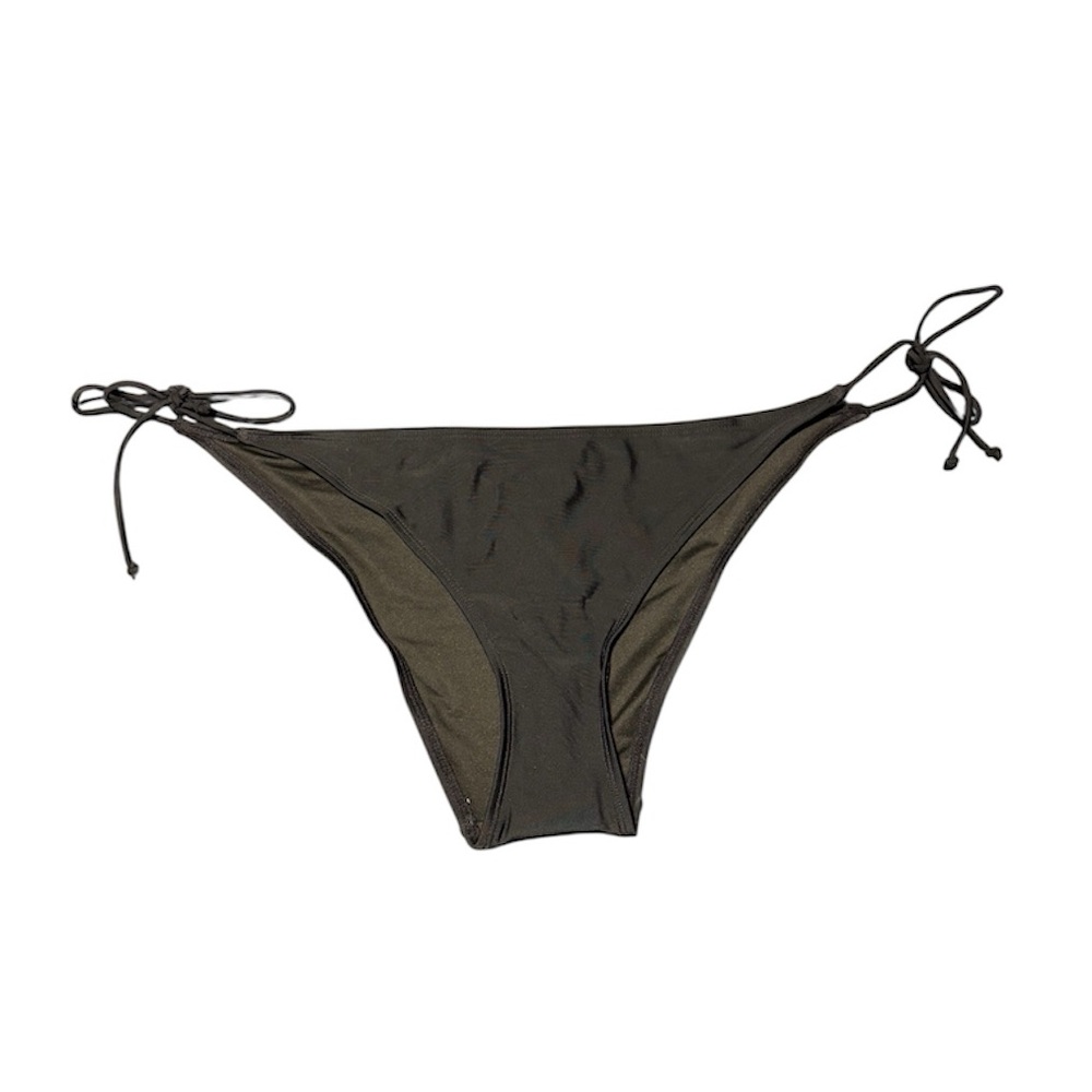 Black Tie Side Bikini Bottoms Womens XL